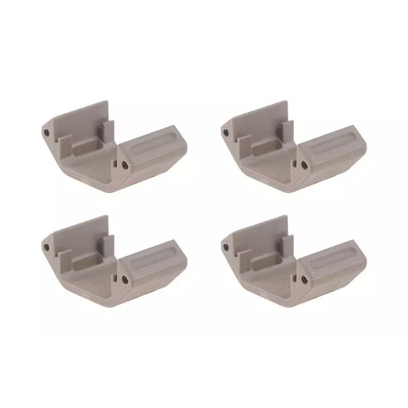 AM-DH-013-DE Rail Cover Set for Amoeba Handguards - Tan