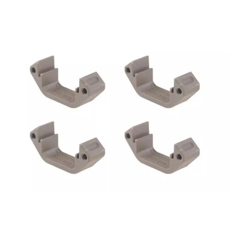 AM-DH-015-DE Rail Cover Set for Amoeba Handguards - Tan