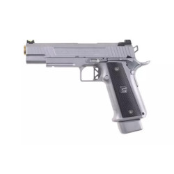 SAI 2011 DS 5.1 (Aluminum/Green Gas) Pistol Replica - Silver