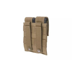 Double Pistol Magazine Pouch - Tan