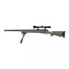 SW-04 Sniper Rifle Replica with Scope and Bipod - Tan