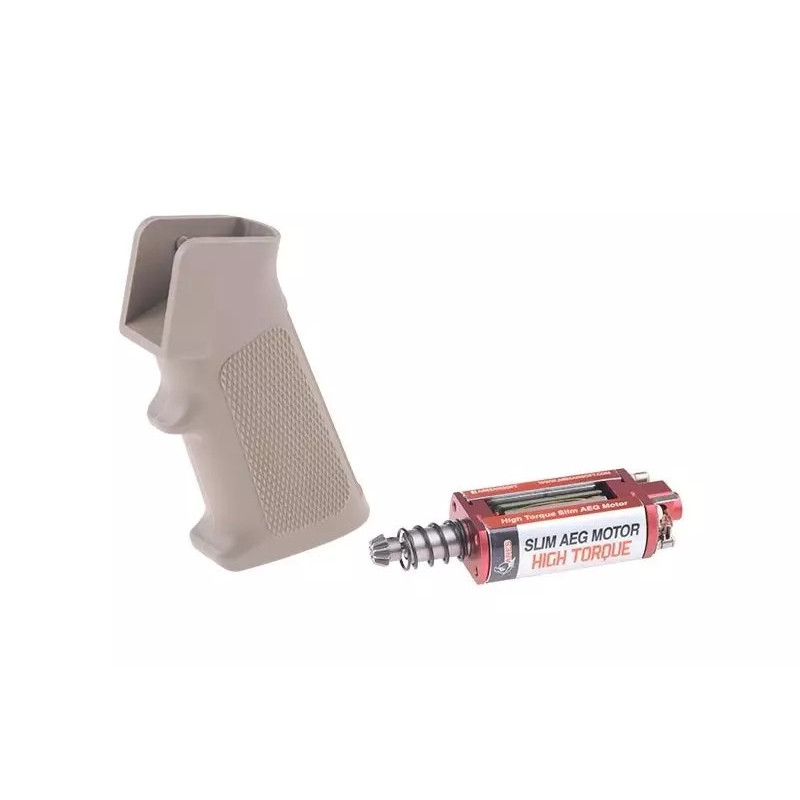 HT SLIM M4/M16 Motor Grip Set - Long - Tan