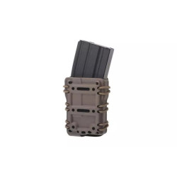 SMC 5.56 Magazine Pouch with flocking (50mm belt) - dark earth