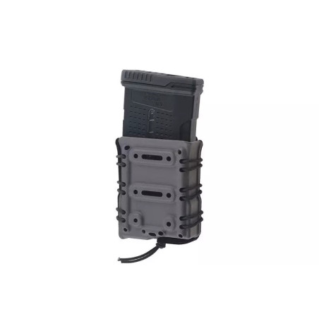 SMC 7,62 Magazine Pouch with flocking (QD belt) - foliage green