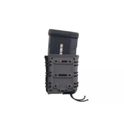 SMC 7,62 Magazine Pouch with flocking (MOLLE) - foliage green