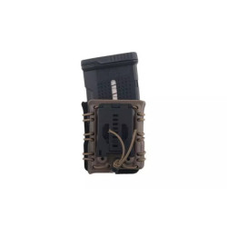 SMC 7,62 Magazine Pouch with flocking (QD belt) - dark earth