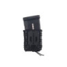 SMC 7,62 Magazine Pouch with flocking (QD belt) - czarny