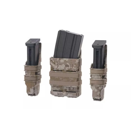 FAST Magazine Holster Set for 5,56 and 9mm magazine - Digital Desert