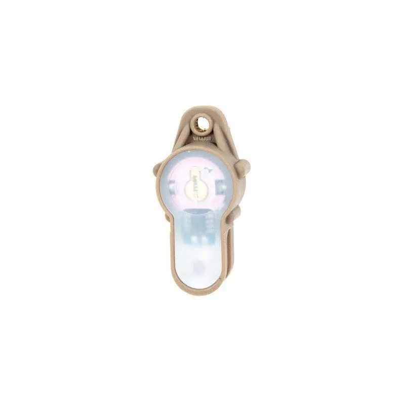 Lightbuck Pendant electronic marker - Dark Earth (pink light)