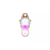 Lightbuck Pendant electronic marker - Dark Earth (pink light)