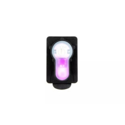 Lightbuck Card Button electronic marker - black (pink light)