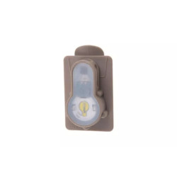 Lightbuck Card Button electronic marker - Dark Earth (white light)