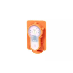Lightbuck Card Button electronic marker - orange (pink light)