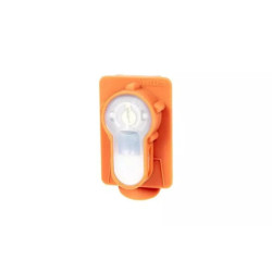 Lightbuck Card Button electronic marker - orange (white light)