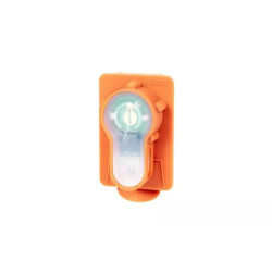 Lightbuck Card Button electronic marker - orange (green light)