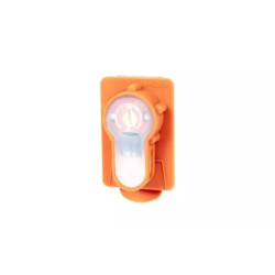 Lightbuck Card Button electronic marker - orange (red light)