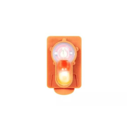 Lightbuck Card Button electronic marker - orange (red light)