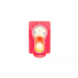 Lightbuck Card Button electronic marker - pink (orange light)