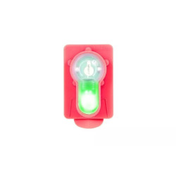 Lightbuck Card Button electronic marker - pink (green light)