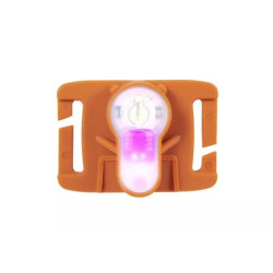 Lightbuck MOLLE electronic marker - orange (pink light)