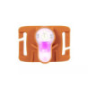 Lightbuck MOLLE electronic marker - orange (pink light)