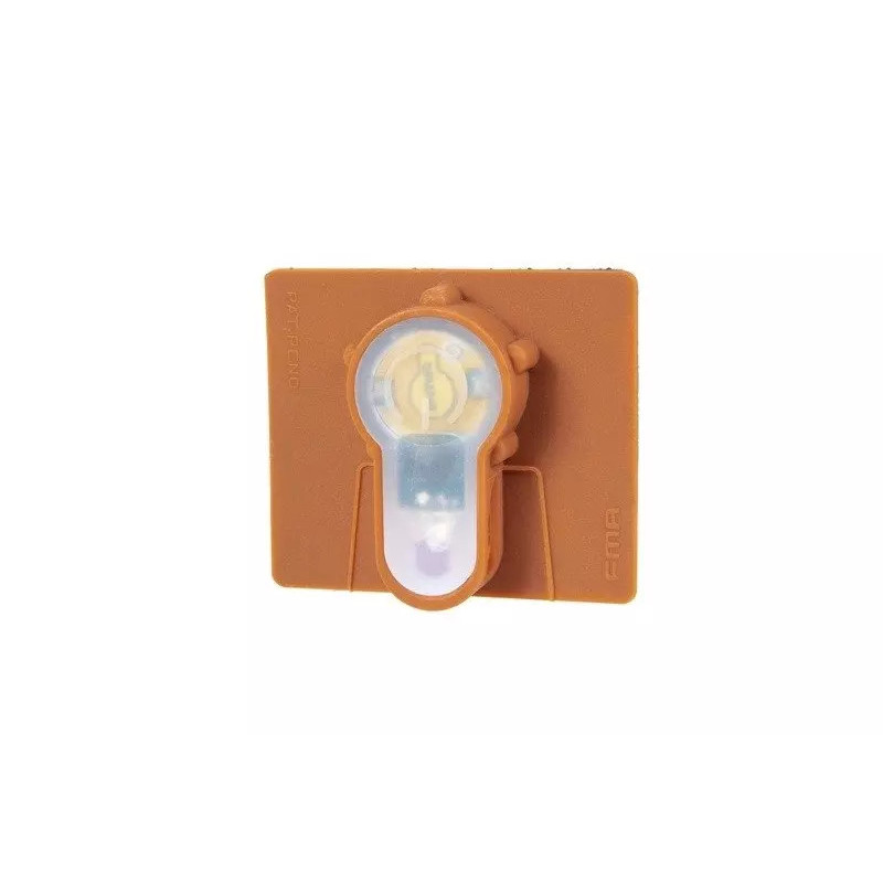 Lightbuck V electronic marker  - orange (pink light)