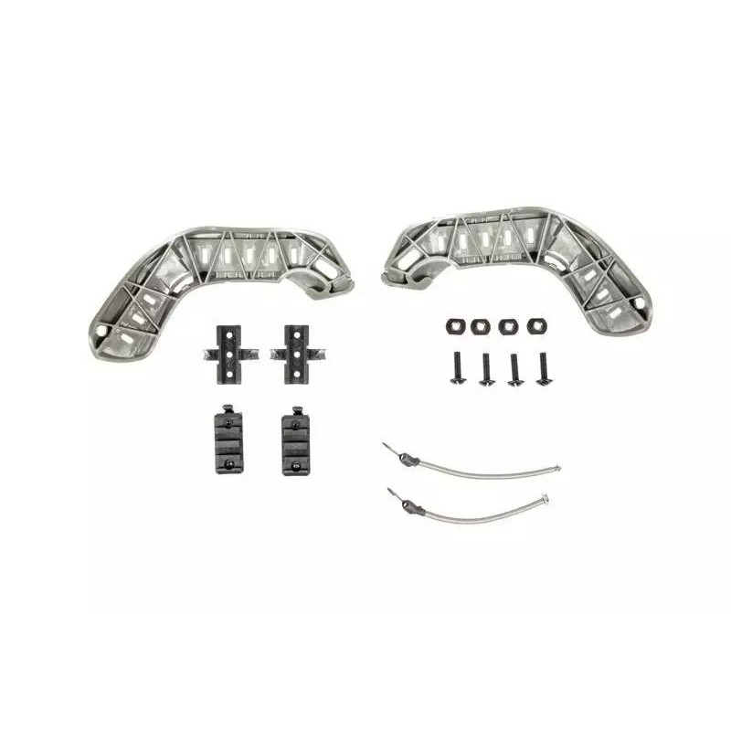 Set of Mounting Rails and Accessories for MICH 2000 Helmets - Foliage Green