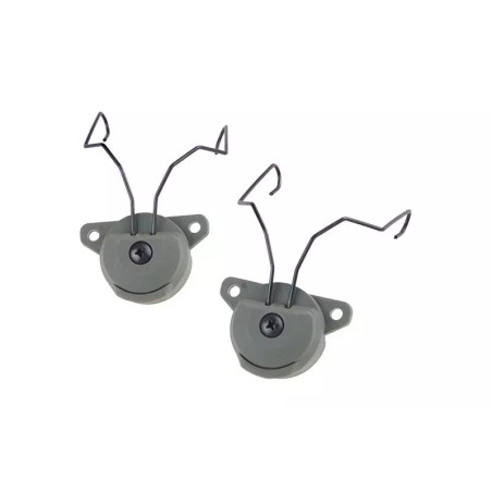 Set of 2 Gen2 Hearing Protector Mounts - Foliage Green