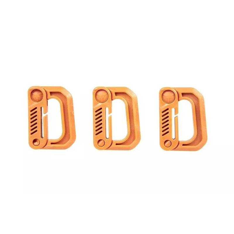 Set of 3 Grmlock Buckles - Orange