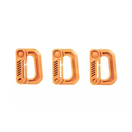 Set of 3 Grmlock Buckles - Orange