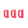 Set 3 Grmlock Buckles - Pink