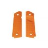 Polymer grip panels for Colt 1911 - orange