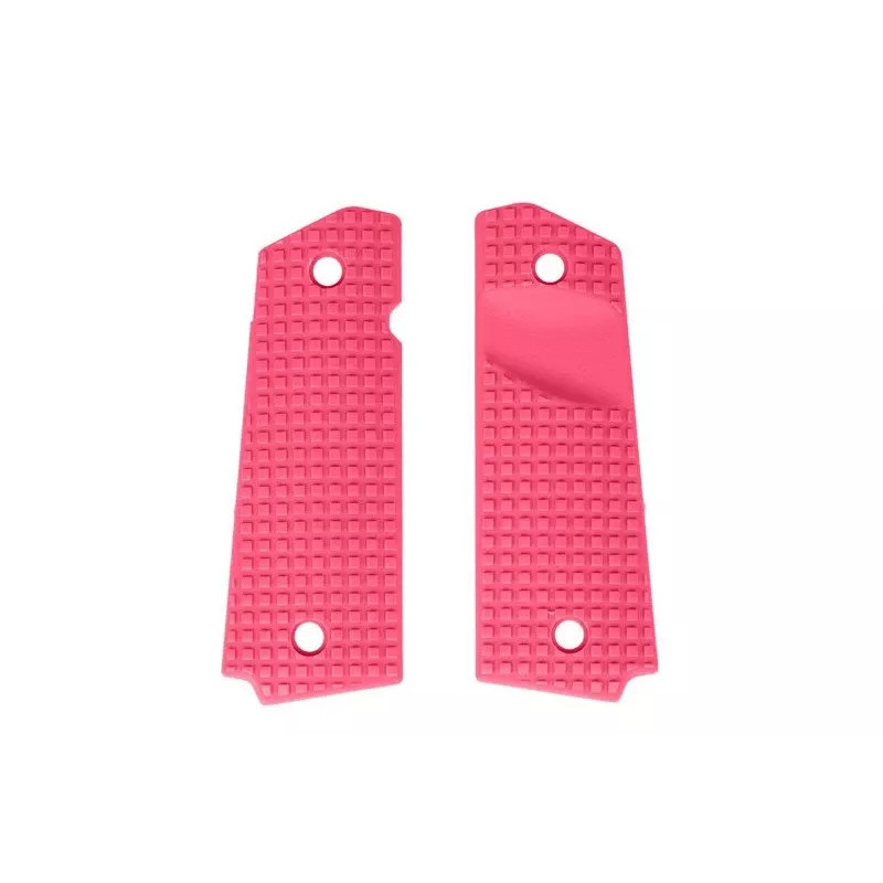 Polymer grip panels for Colt 1911 - pink