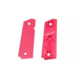 Polymer grip panels for Colt 1911 - pink