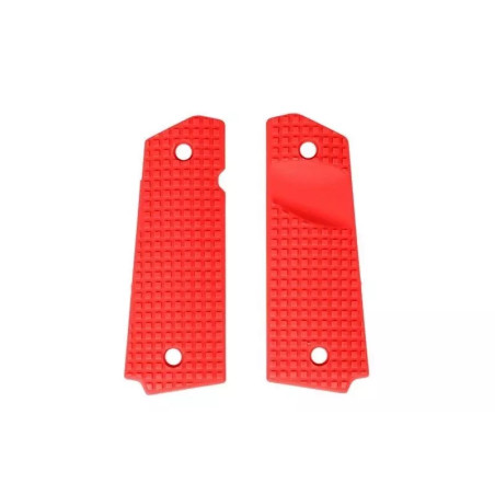 Polymer grip panels for Colt 1911 - red