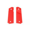 Polymer grip panels for Colt 1911 - red