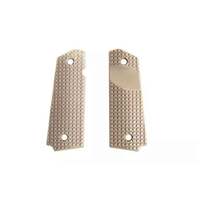 TYPE B polymer grip panels for Colt 1911 - Dark Earth