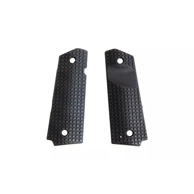 Polymer TYPE B Grip Panels for Colt 1911 Pistols - Black