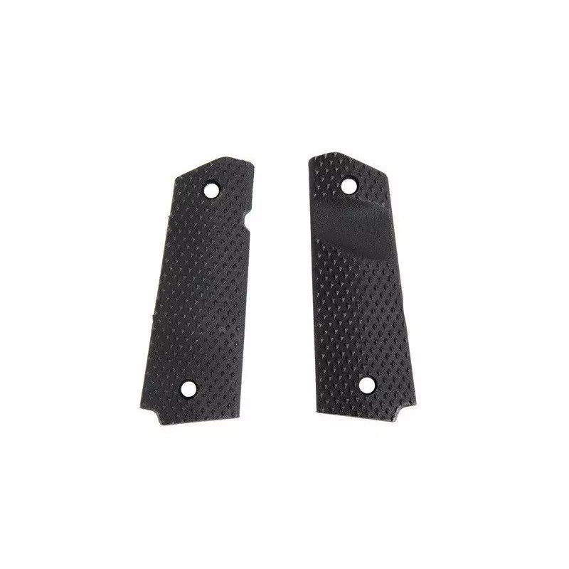 Polymer TYPE A Grip Panels for Colt 1911 Pistols - Black