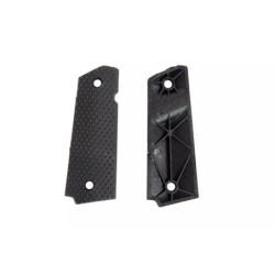 Polymer TYPE A Grip Panels for Colt 1911 Pistols - Black