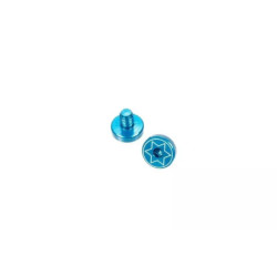 Set of 2 Screws for 1911 Replica Grip Panels - Blue