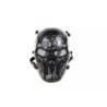 Skeleton terror mask - black