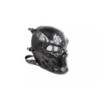 Skeleton terror mask - black