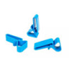 Set of 3 Polymer Equipment Buckles – Blue