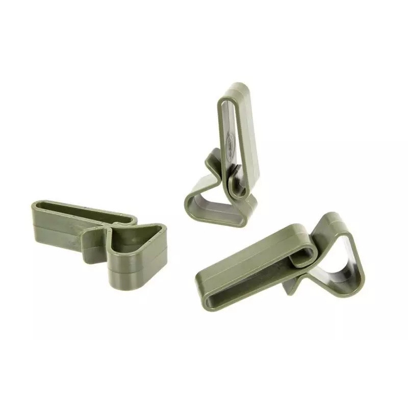 3 polymer buckles set - Olive Drab