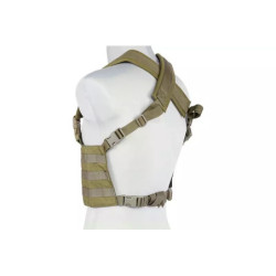 MOLLE Base Chest Rig Tactical Vest - Khaki