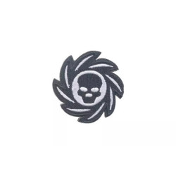 Wheel Skull Patch