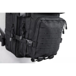 Medium patrol Laser-Cut backpack - black