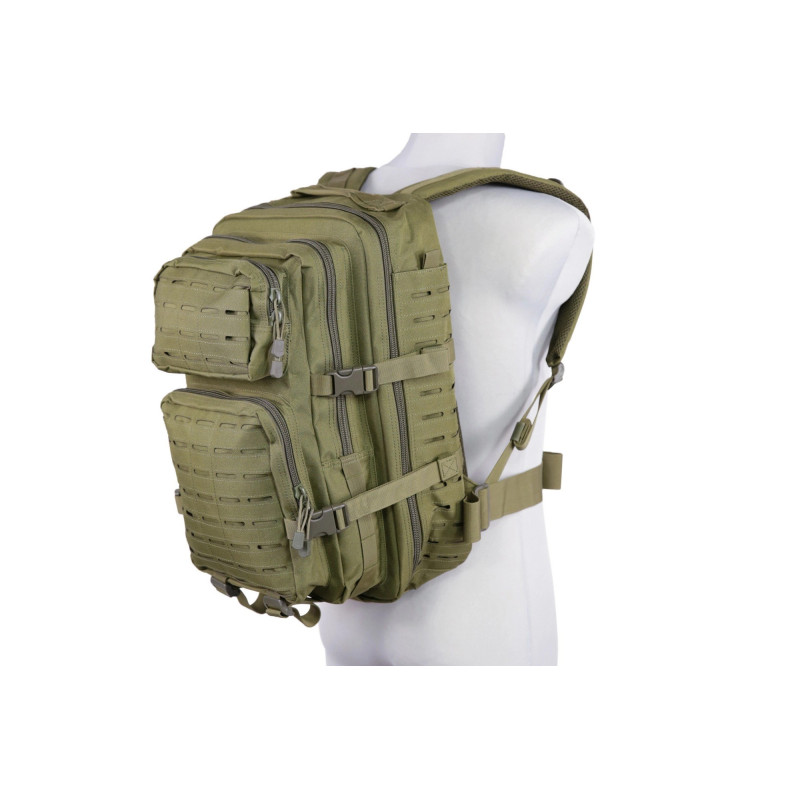 Medium Laser-Cut Patrol Backpack - Olive Drab