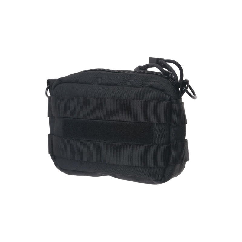 Universal horizontal cargo pouch - black